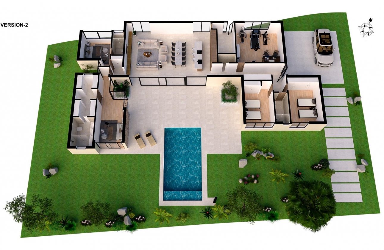 Obra nueva - Villa - Banos y Mendigo - Altaona Golf And Country Village