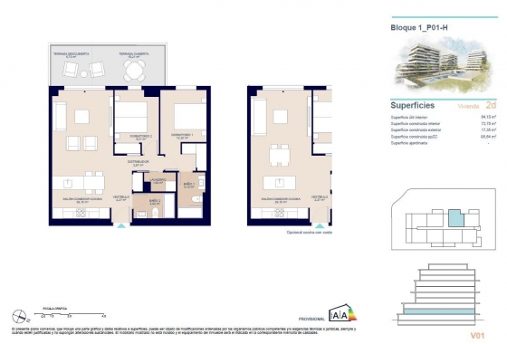 Obra nueva - Apartamento / piso - Villajoyosa - Playas Del Torres