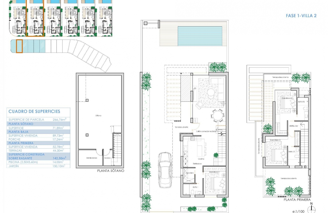 Obra nueva - Villa - Los Alcázares - Santa Rosalía