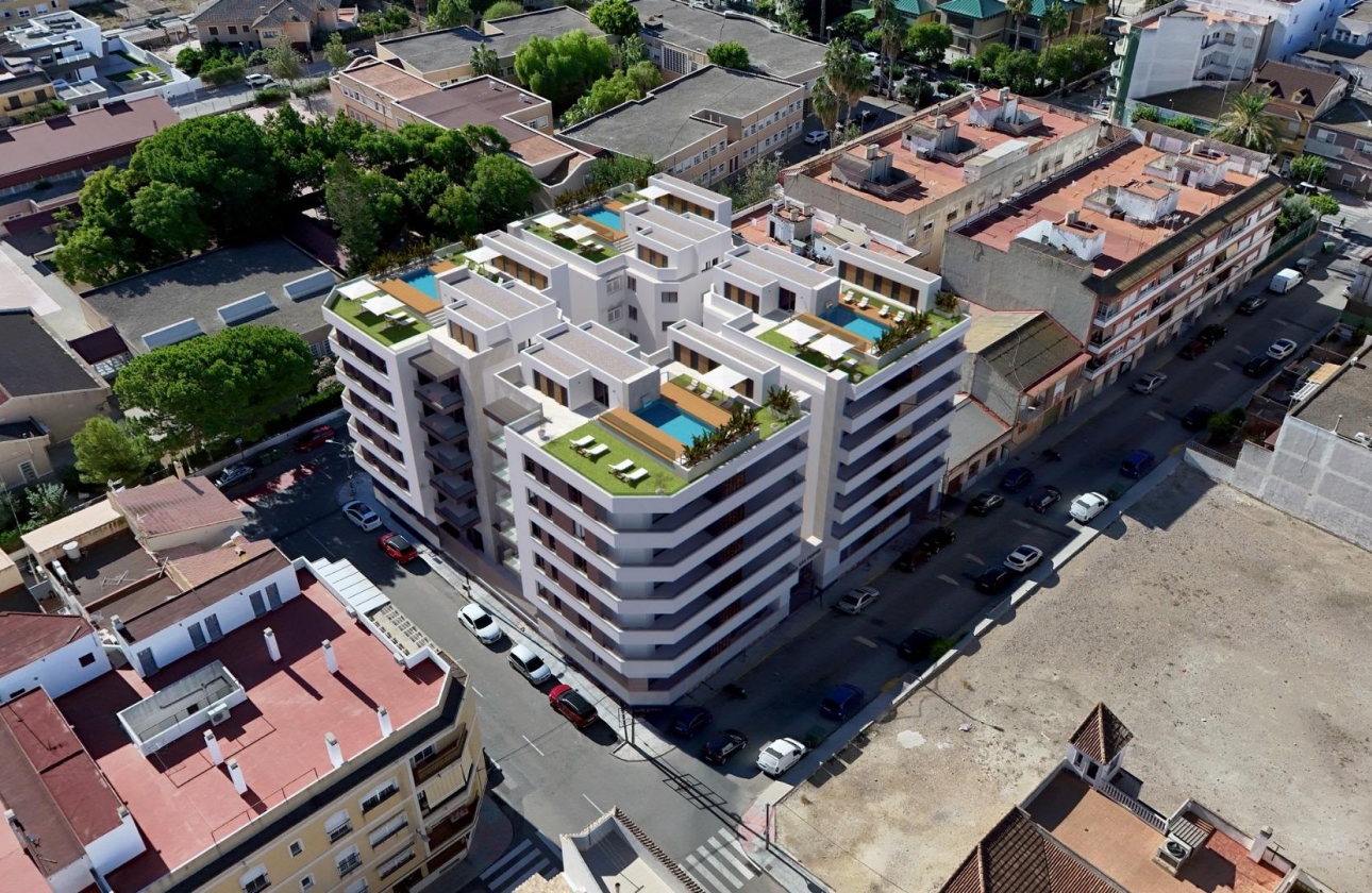 Obra nueva - Apartamento / piso - Almoradí - Center