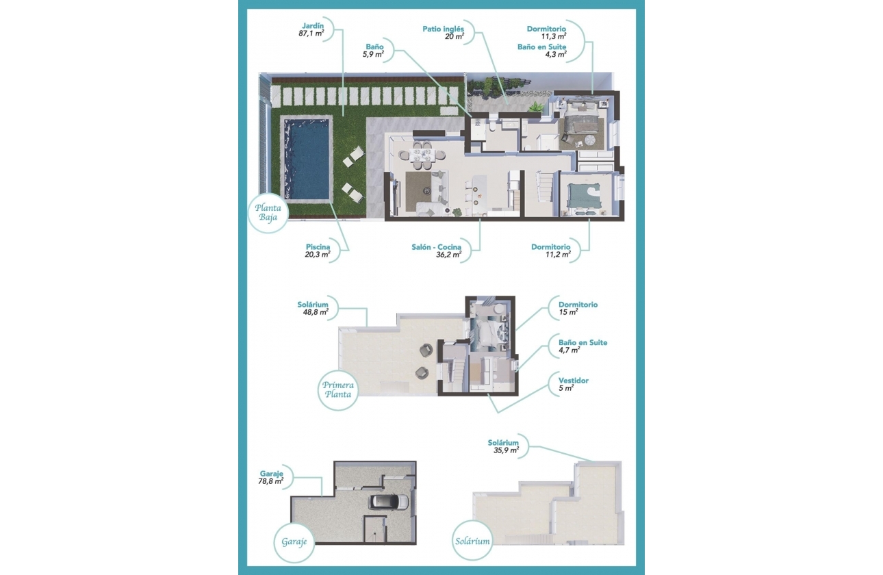 Obra nueva - Villa - Los Alcázares - Serena Golf