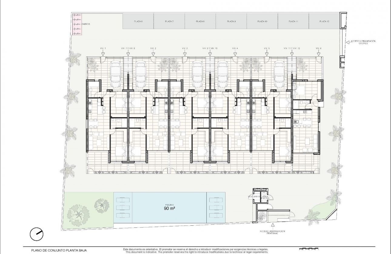 Obra nueva - Bungalow - Pilar de la Horadada - Zona Pueblo