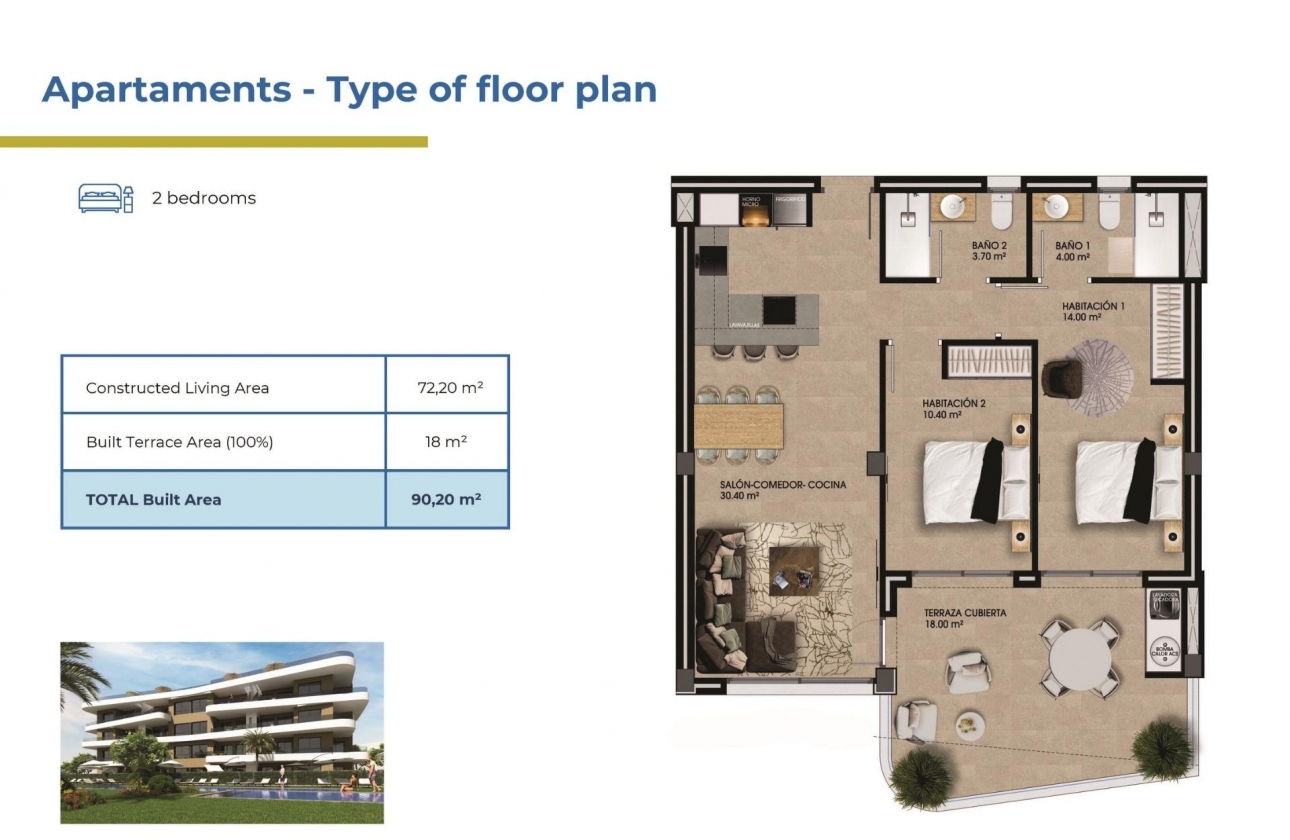 Obra nueva - Apartamento / piso - Orihuela Costa - Punta Prima