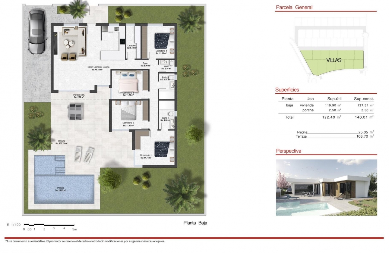 Obra nueva - Villa - Banos y Mendigo - Altaona Golf And Country Village