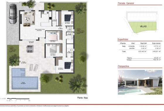 Obra nueva - Villa - Banos y Mendigo - Altaona Golf And Country Village