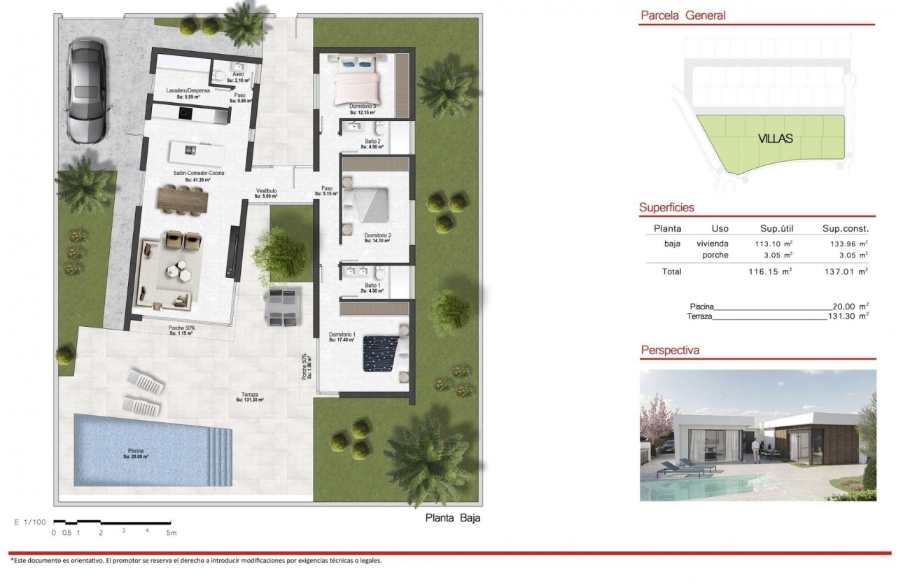 Obra nueva - Villa - Banos y Mendigo - Altaona Golf And Country Village