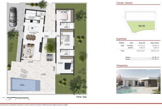 Obra nueva - Villa - Banos y Mendigo - Altaona Golf And Country Village