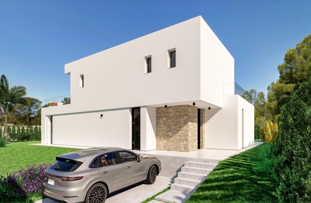 Obra nueva - Villa - Finestrat - Sierra Cortina